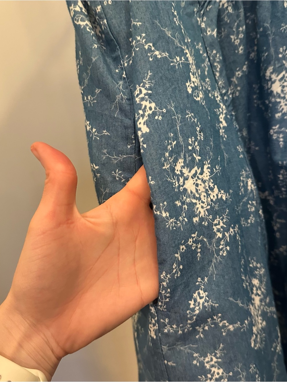 Tuckernuck Hyacinth House Chambray Dress - Picture 3 of 5